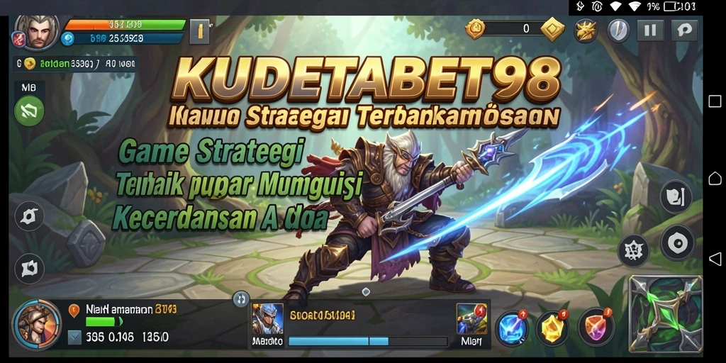 Tampilan gameplay seru dan strategis di KUDETABET98.