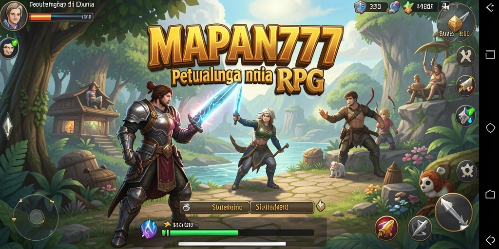 Screenshot MAPAN777 menampilkan aksi pertarungan seru dengan karakter yang beragam.