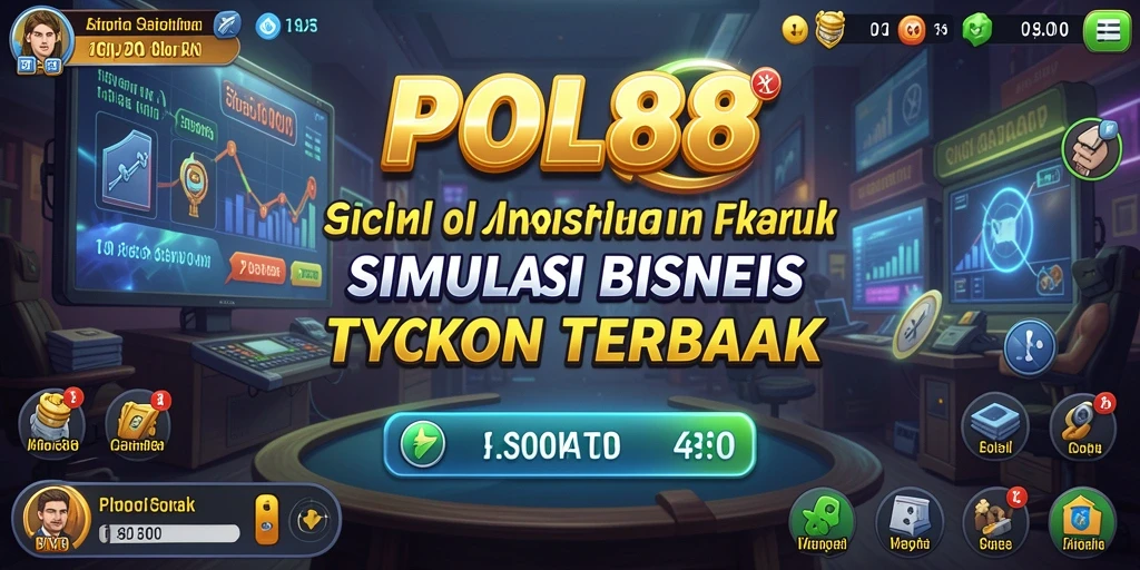 Tangkapan layar POL88 menampilkan gameplay mendalam dan interaktif dari simulasi bisnis Tycoon.