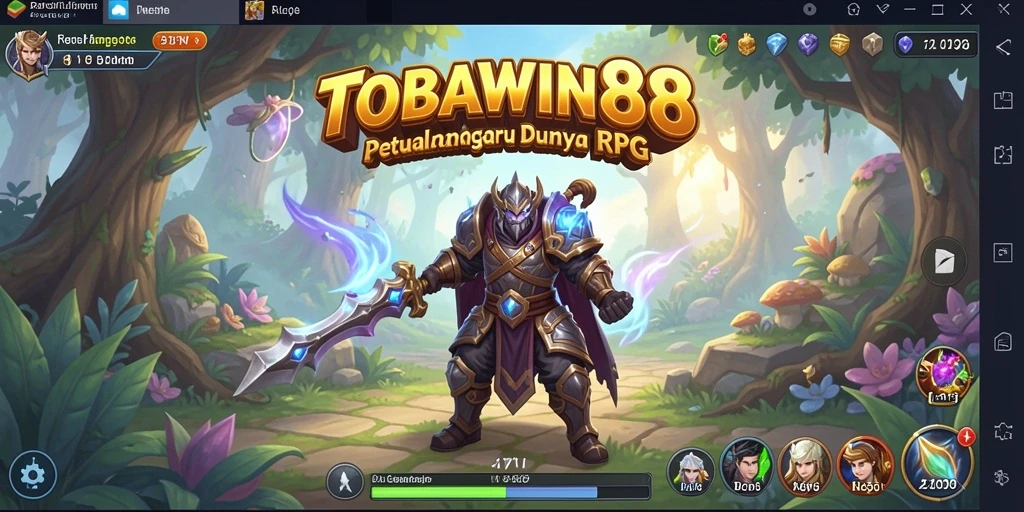 Gameplay TOBAWIN88 menampilkan pertarungan epik dan eksplorasi mendalam.
