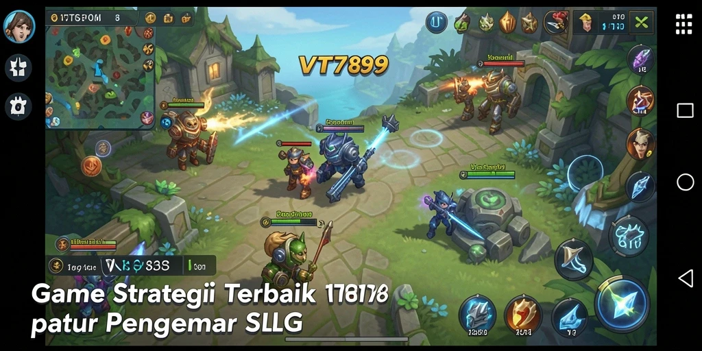 Tampilan gameplay VT789 yang epik dan strategis.